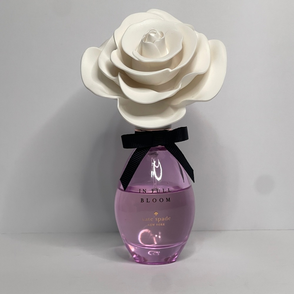 Kate Spade In Full Bloom Eau de Parfum 1.0 fl oz 30 ml Floral Fragrance Rose Cap